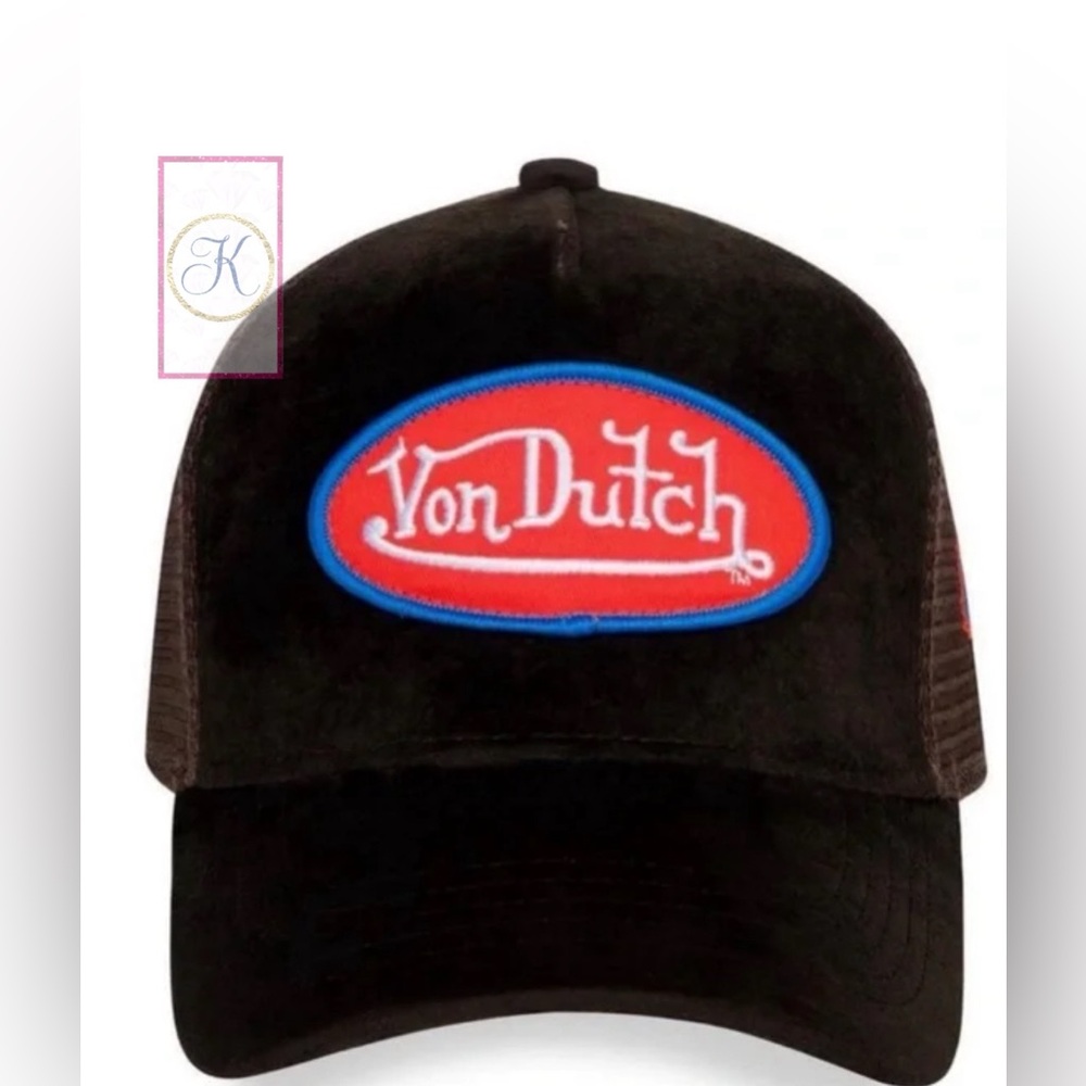 Von Dutch Brown Velvet Hollywood Trucker| NWT World Famous Edition❤️🔥AUTHENTIC